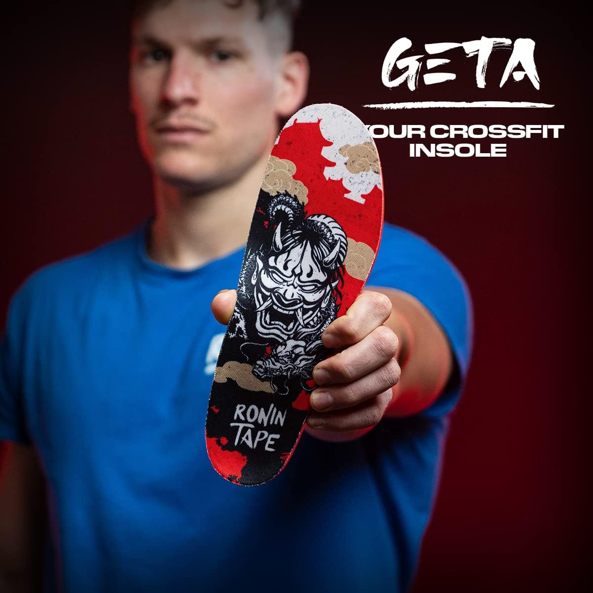 RoninTape® Geta - Soletta Crossfit, Insole, Crossfit, Funzionale, Antiurto, Antivibrazioni, Professionale